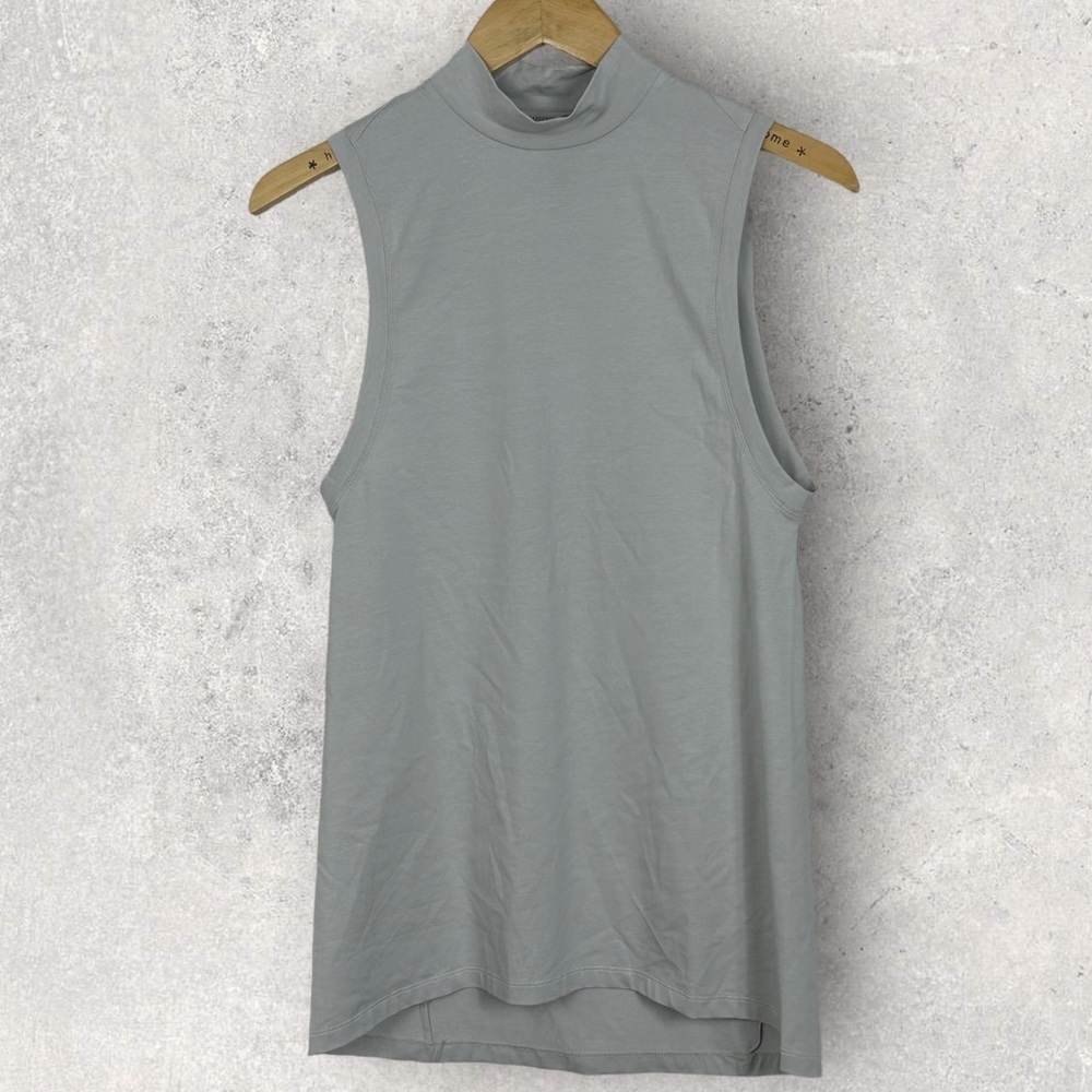 NEW Respect Your Universe Mock‎ Neck Tunic Grey Size XS Made In Canada Tee Top